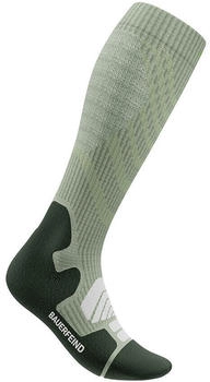 Bauerfeind Outdoor Merino Kompressionssocken gr&uuml;n