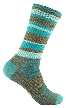 Wrightsock Adventure Crew Socke braun petrol