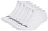 Adidas Socken 6er Pack Thin Linear Low-Cut weiß