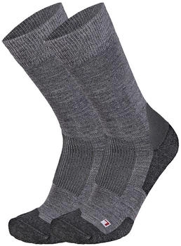 Areco Merino Trekking 2er Pack Socken grau