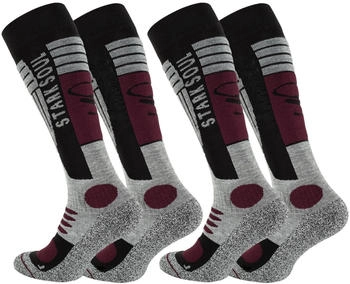 Stark Soul Paar Skisocken Wintersport Socken Kniestrümpfe Thermosocken