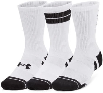 Under Armour 3er-Pack Hohe Socken UA Performance Tech weiß