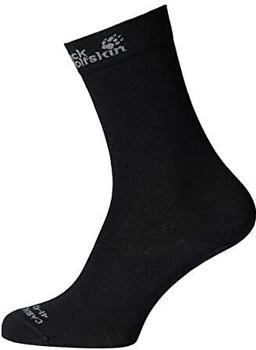 Jack Wolfskin Classic Cut Merinosocken schwarz