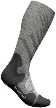 Bauerfeind Outdoor Merino Kompressionssocken grau