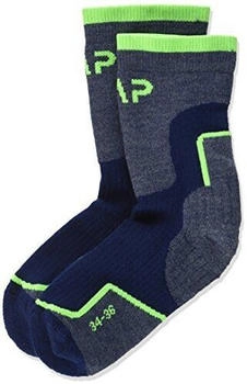 CMP Kinder-Trekkingsocken aus Wolle marine