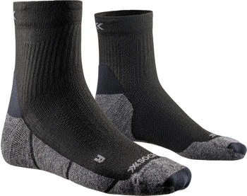 X-Socks Core Natural Ankle Multifunktionssocken schwarz anthrazit