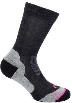 CMP Trekking Wool Sock schwarz grau NeroMelange