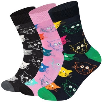 Happy Socks Socken Allover-Muster 3er-Pack