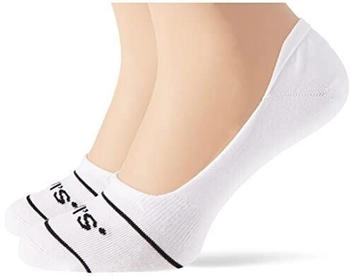 Levi's Unisex Footie Socken weiß