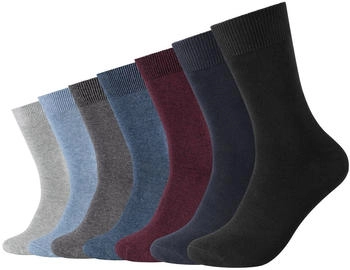 Camano Socken 7er-Pack comfort light grey mix