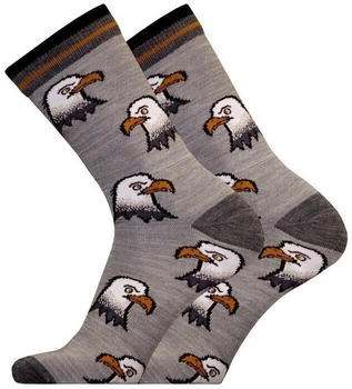 UphillSport Socken 'EAGLE' grau