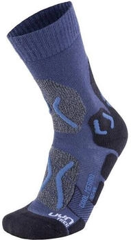 UYN Trekkingsocken COOL MERINO Denim blue indigo