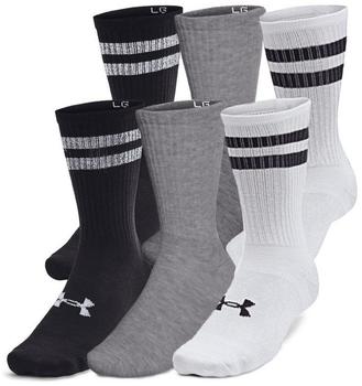 Under Armour UA Essential 6pk Crew Socken