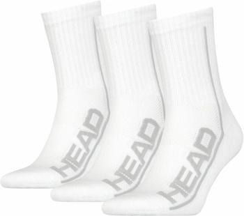 Head Performance Short Crew 3P Tennissocken weiß