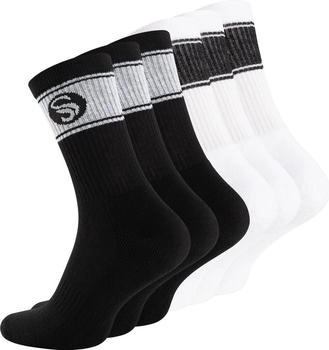 Stark Soul Paar Sportsocken schwarz weiß grau