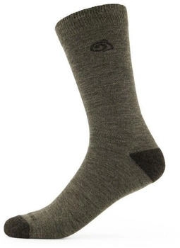 Craghoppers Nosilife Travel Woll Socken grau