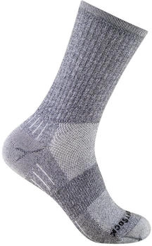 Wrightsock Profi Laufsocke Wandersocke mittelgrau grau Crew