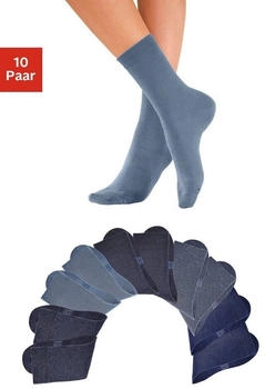 H.I.S Jeans Freizeitsocken 10er-Pack blau