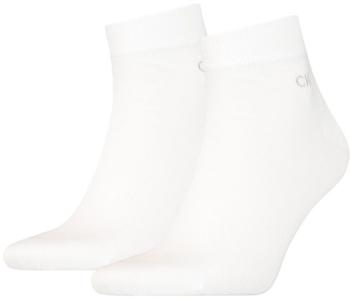 Calvin Klein Casual Flat Knit Baumwolle Herren Socken 2er-Pack