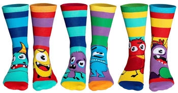 United Oddsocks Monster Oddsocks Socken 6er Set