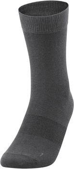 JAKO Unisex 3er-Pack Freizeitsocken anthrazit