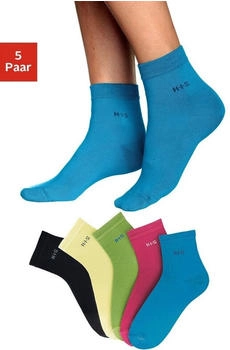 H.I.S Jeans Kurzsocken 5-Paar bunt