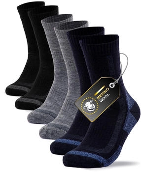 Occulto Merino Thermo Socken 3er Pack Modell Erik