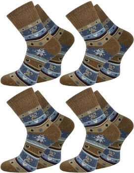 Normani Socken navy rauchblau braun