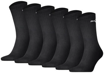 Puma Kurzsocken Sport-Socken 6er Pack schwarz
