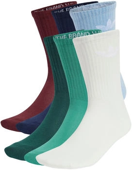 Adidas Socken 'Trefoil' hellblau dunkelblau gr&uuml;n smaragd bordeaux wei&szlig;