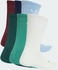 Adidas Socken 'Trefoil' hellblau dunkelblau grün smaragd bordeaux weiß