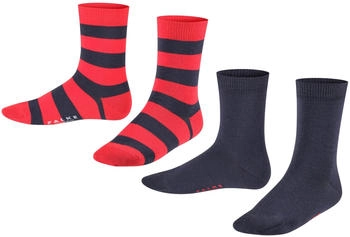 Falke Socken 'Happy' navy rot