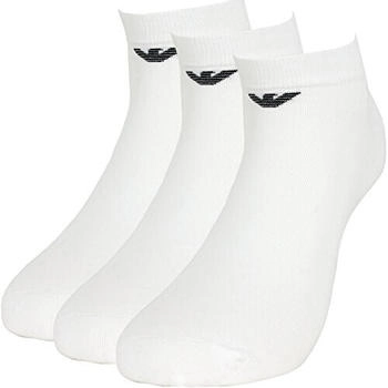 Emporio Armani Sneaker Socken 3er Pack weiß