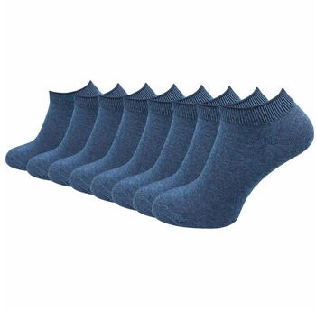 GAWILO Paar Sneaker Socken 100% Baumwolle ohne Gummi ohne Naht