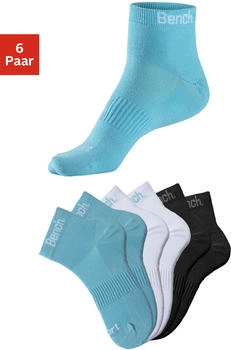 Bench Sportsocken blau schwarz weiß