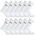 Fila 6er Pack Unisex Socken weiss