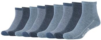 MUSTANG Sneakersocken 9er Stone Mix