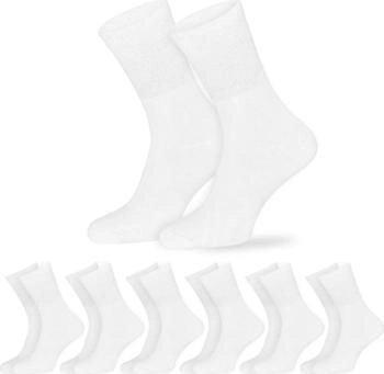OCERA 6x Socken für Diabetiker ohne drückenden Gummibund