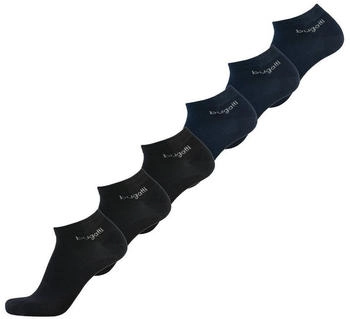 Bugatti Sneaker 6er Pack uni basic navy