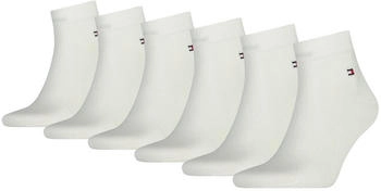 Tommy Hilfiger Herren Socken 6er Pack wei&szlig;