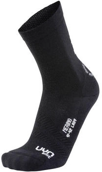 UYN Merinowolle Fahrradsocken black white