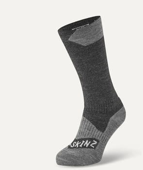 SealSkinz Raynham Waterproof AW Mid Length Socke schwarz