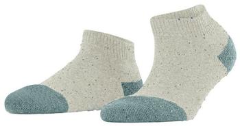 Falke Hausschuh-Socken Effect HP Wolle rutschhemmende Noppen Paar blau meliert 6886