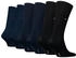 Tommy Hilfiger Socken 6-Paar gekämmte Baumwolle schwarz dunkelgrau navy