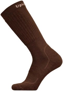 UphillSport Rova 4-Layer Cushioned H5 Merino Expeditionssocken braun