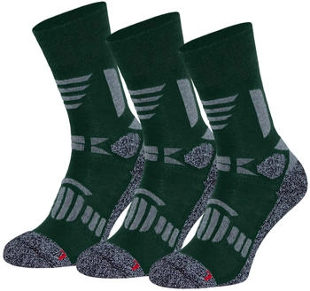 OCERA Trekking Wander Socken Paar grün