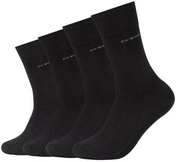 Camano ca-soft walk Socken 2er-Pack schwarz