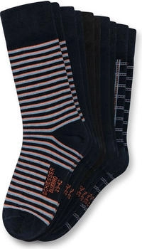 Schiesser Socken Bluebird schwarz dunkelblau