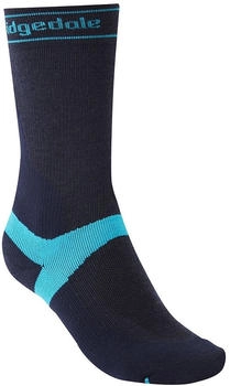 Bridgedale Damen MTB Mid-Season Weight T2 Merino Socken blau schwarz