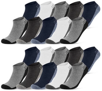sockenkauf24 Sneakersocken Paar 16737